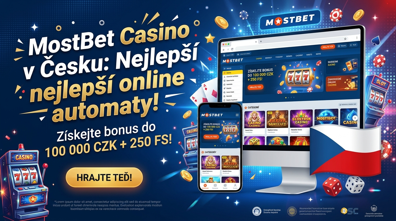 Hrajte online hry live MostBet Casino v Česku